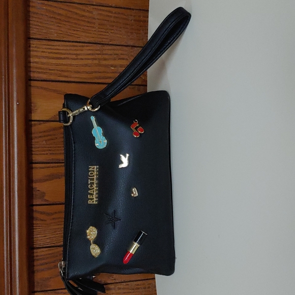 Reaction Kenneth Cole Rock and Roll Wristlet Bag - Picture 1 of 16